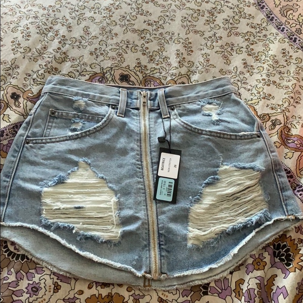 LF Jean skirt